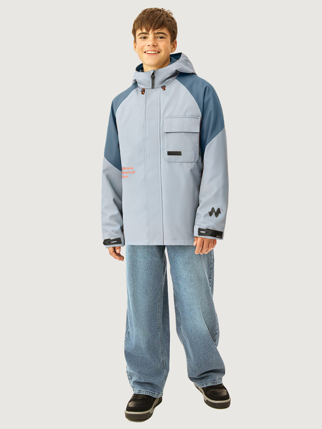 NIKASTYLE Ветровка 578142 4л6126 туман