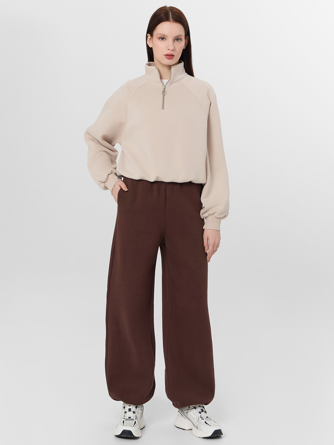 MARK FORMELLE Брюки 578153 182275 шоколадное мартини