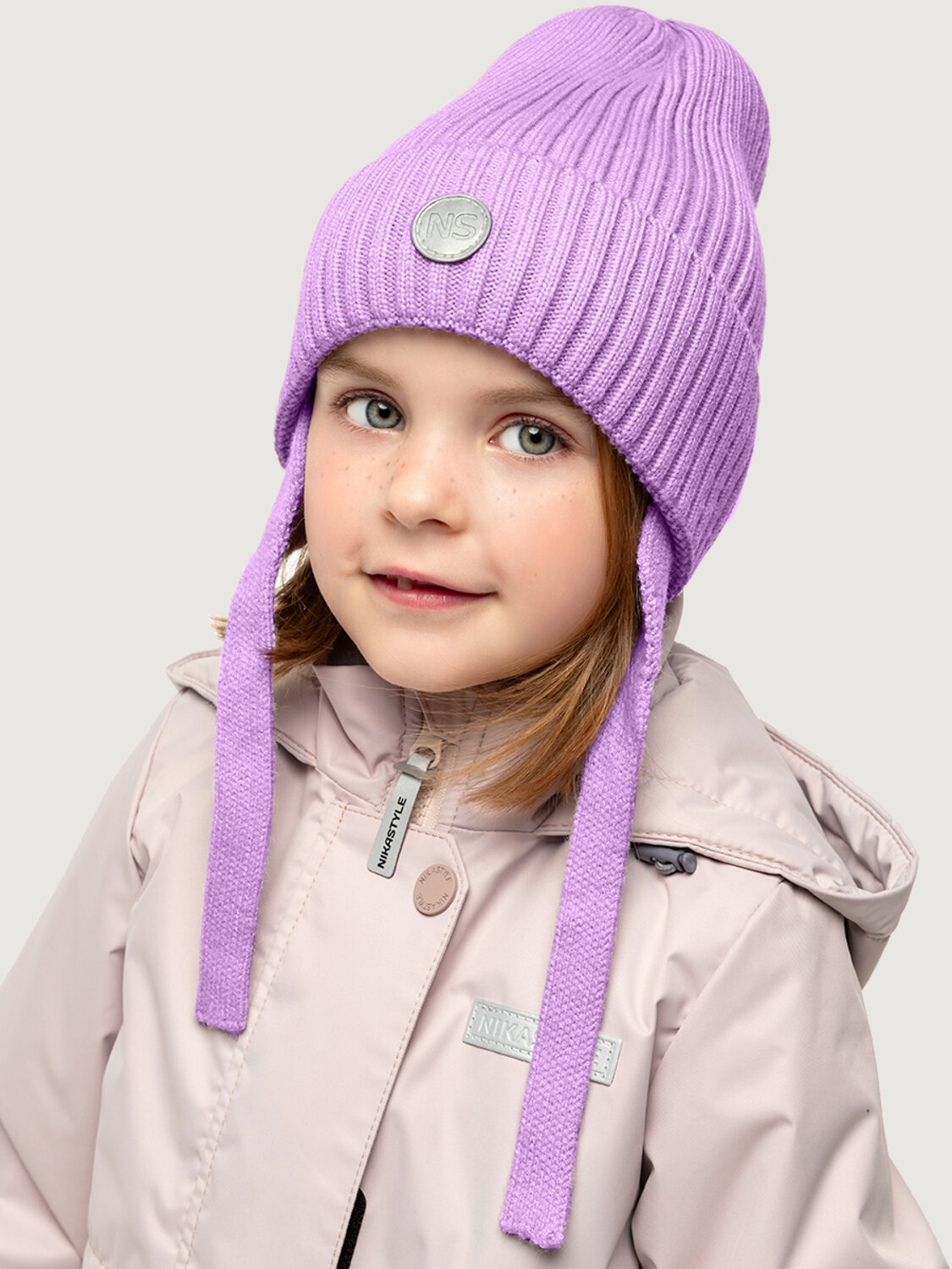 NIKASTYLE Шапка 578181 11м21226 лаванда