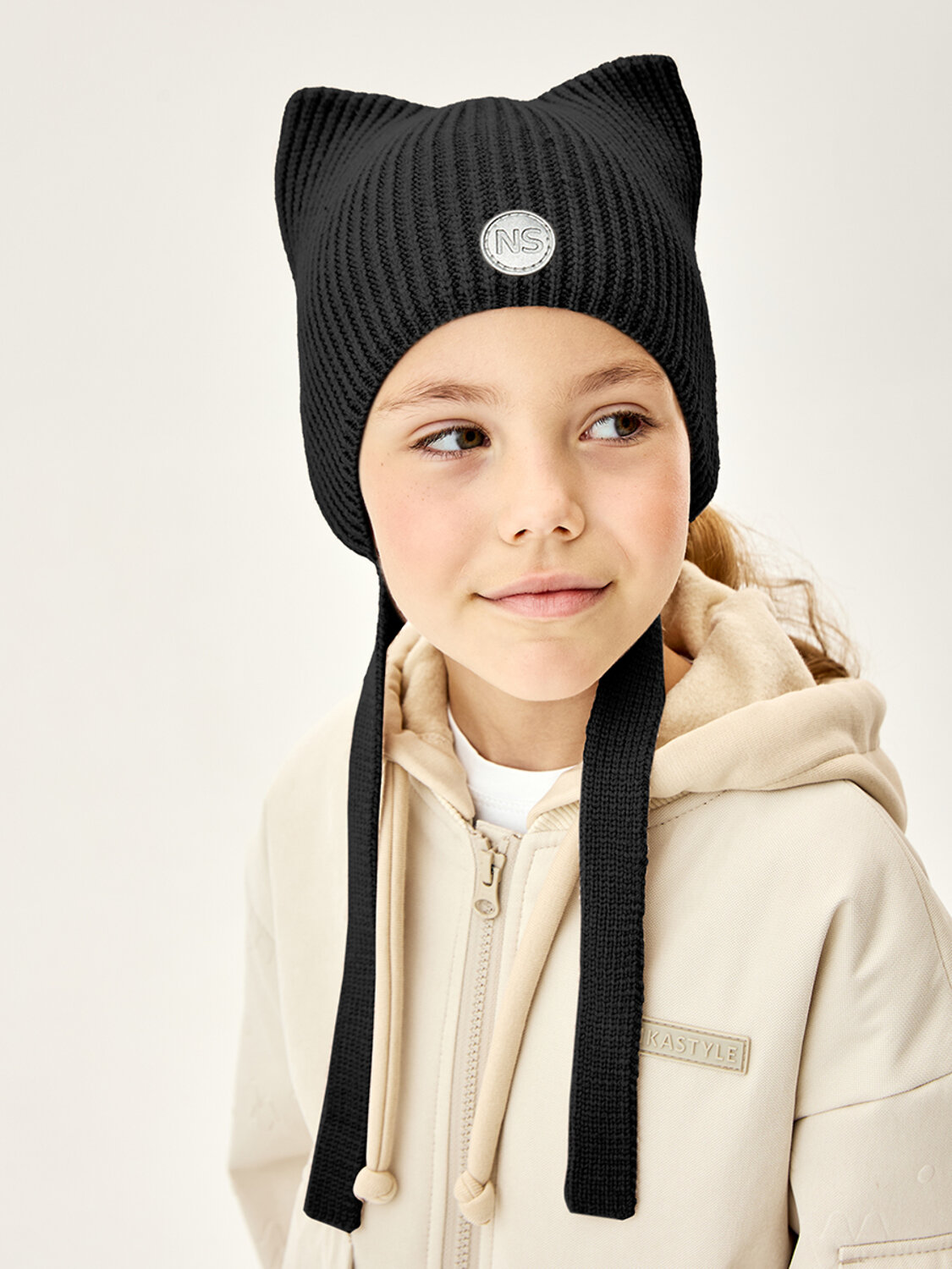 NIKASTYLE Шапка 578189 11м21626 черный