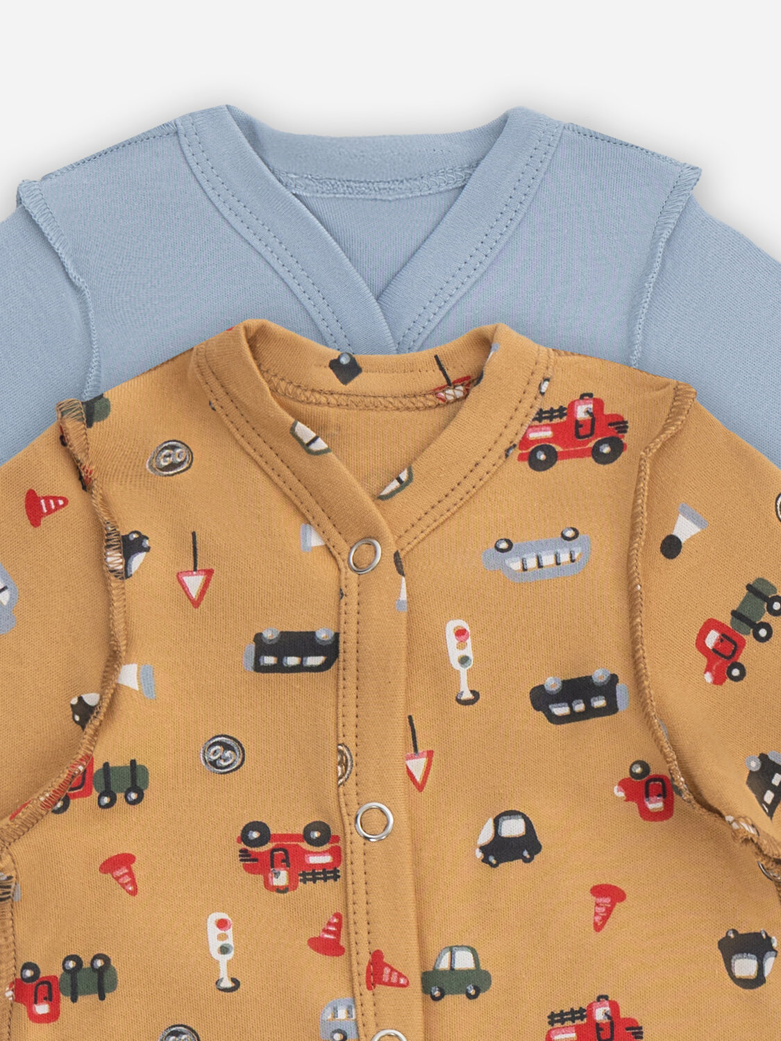 MARK FORMELLE Комбинезон 578195 14005-1-2 машинки на бисквите +серо -голубой