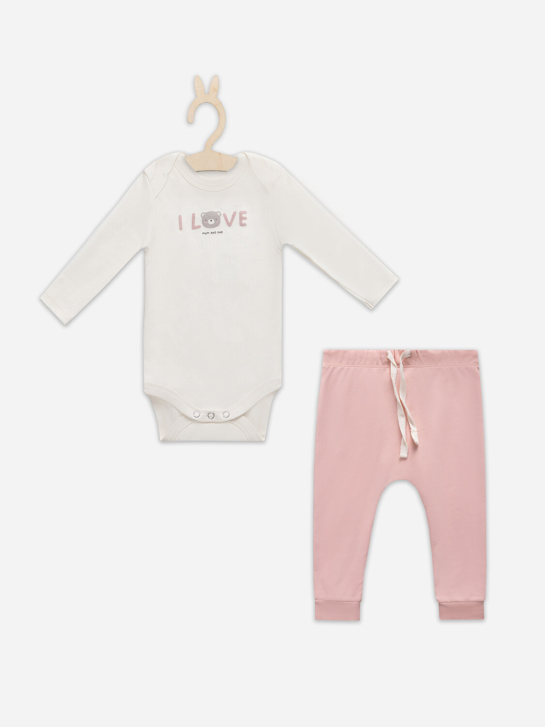 MARK FORMELLE Комплект 578199 89404 молочный +серебристо -розовый +печать