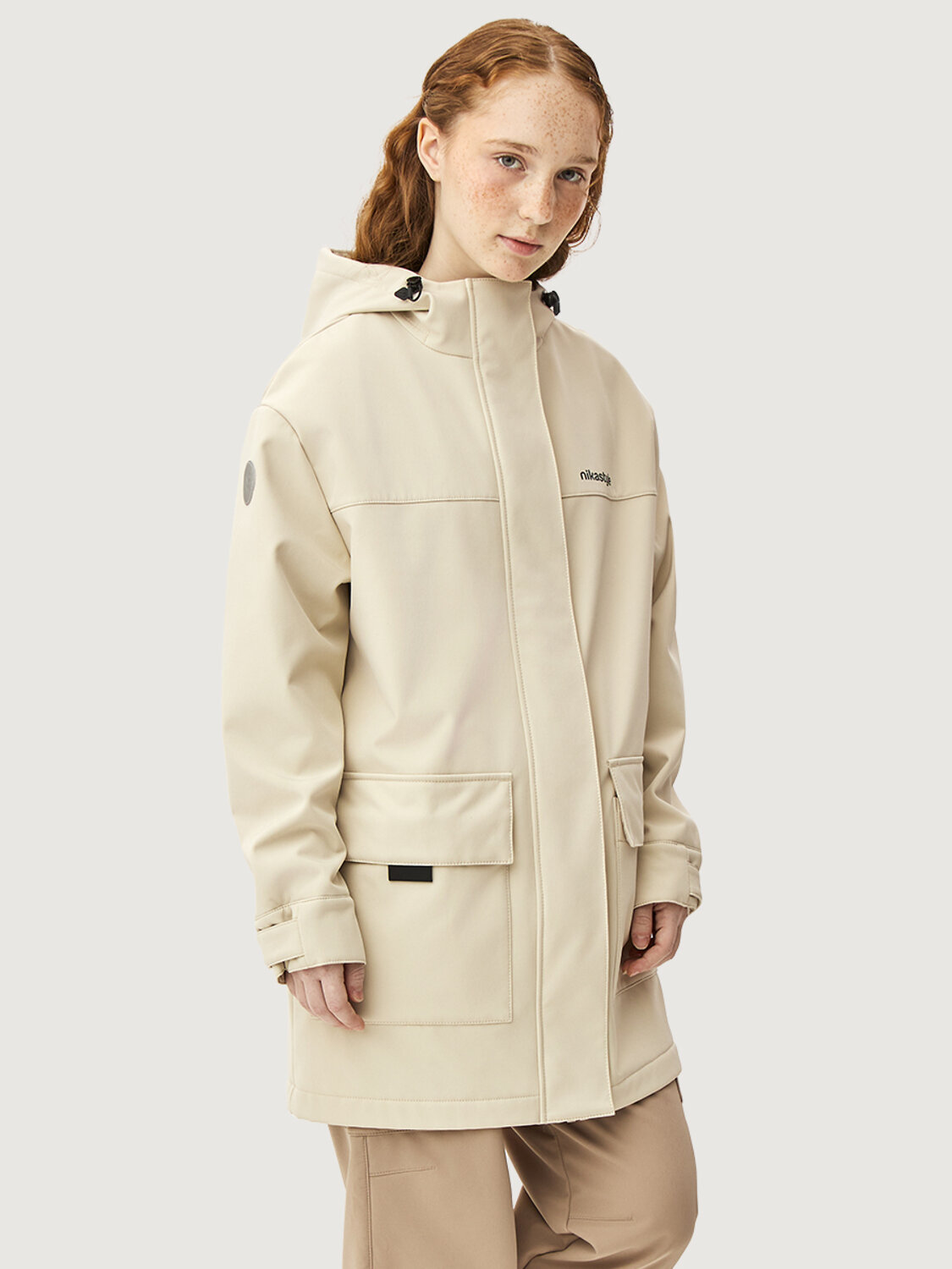 NIKASTYLE Ветровка 578225 4л16226 кешью