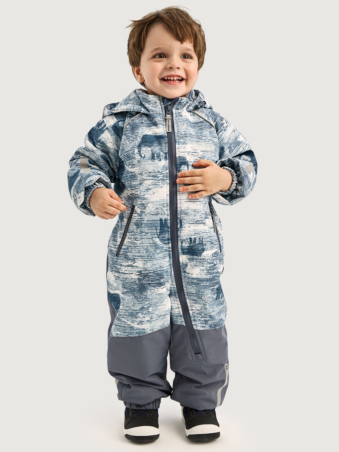 NIKASTYLE Комбинезон 578228 8м1126 деним/серый