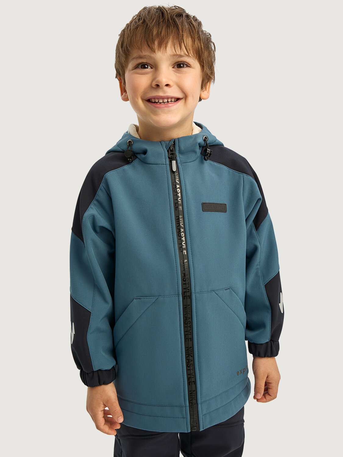 NIKASTYLE Ветровка 578268 4л15326 деним/черный