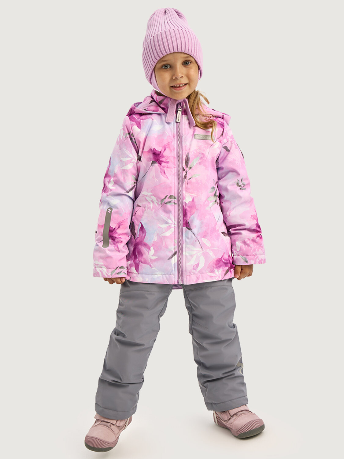 NIKASTYLE Костюм 578270 7м3226 розовый/светло-серый