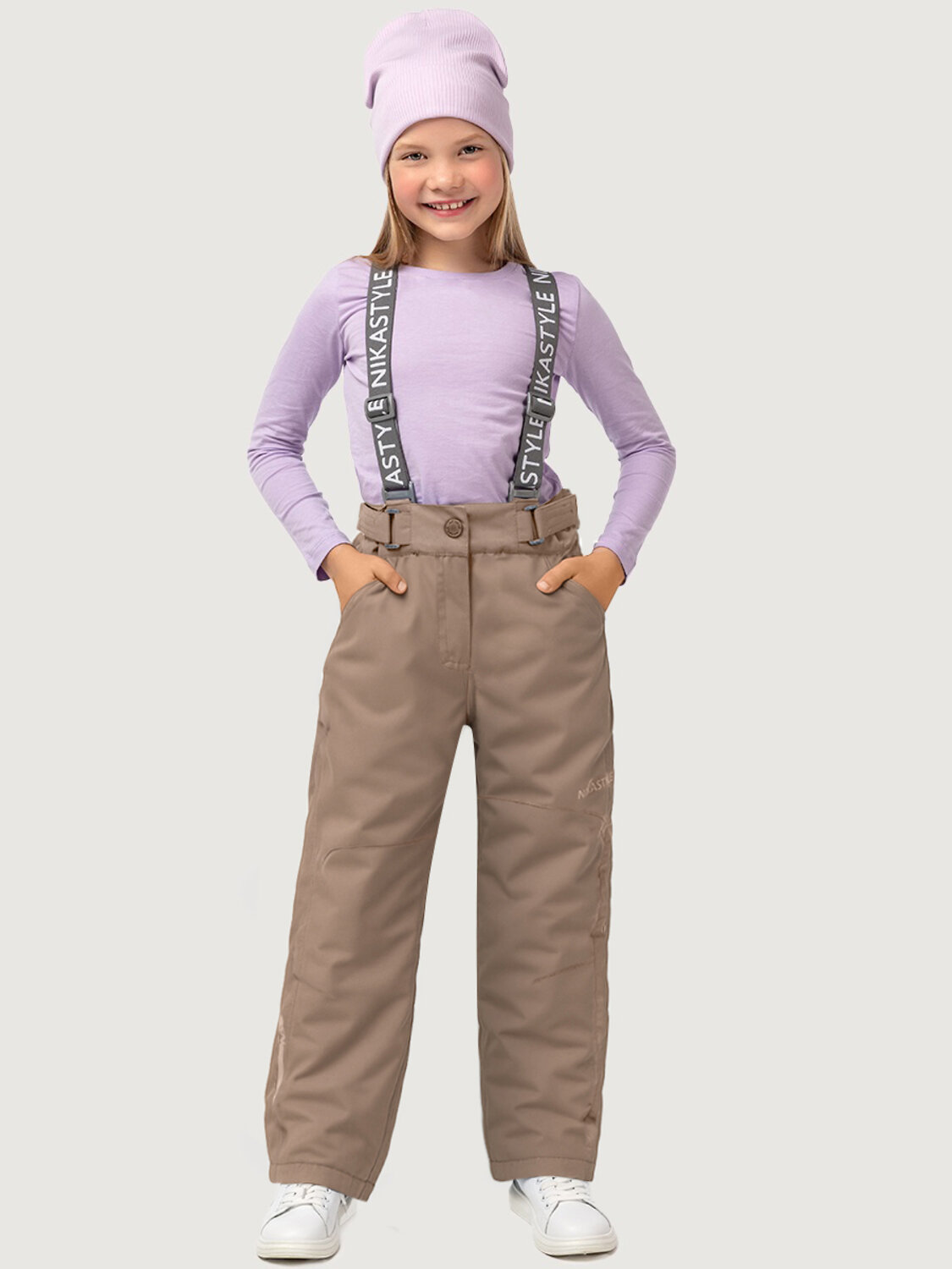 NIKASTYLE Брюки 578275 2л3825 капучино