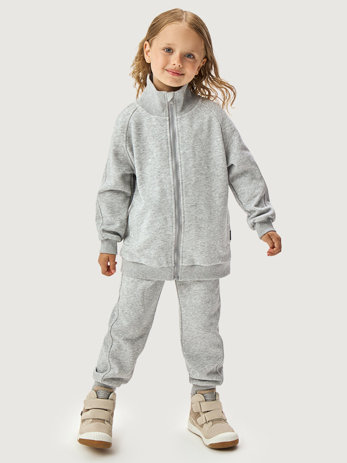 NIKASTYLE Костюм 578278 7т11026 серый меланж