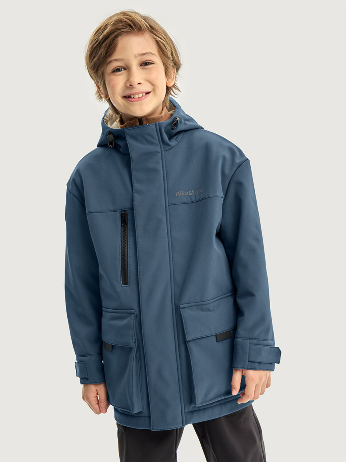 NIKASTYLE Ветровка 578313 4л15926 деним