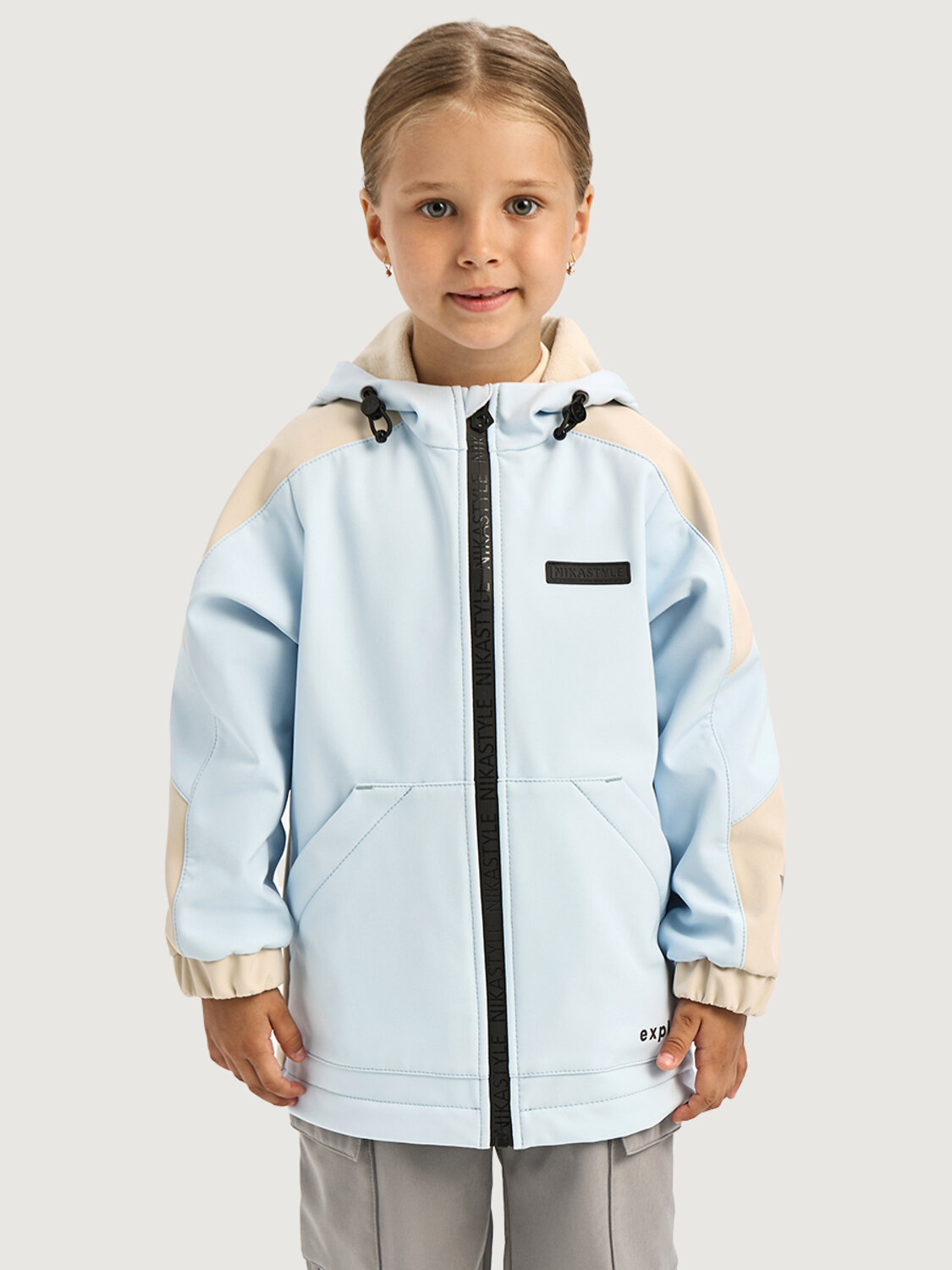 NIKASTYLE Ветровка 578319 4л15226 небесный/кешью