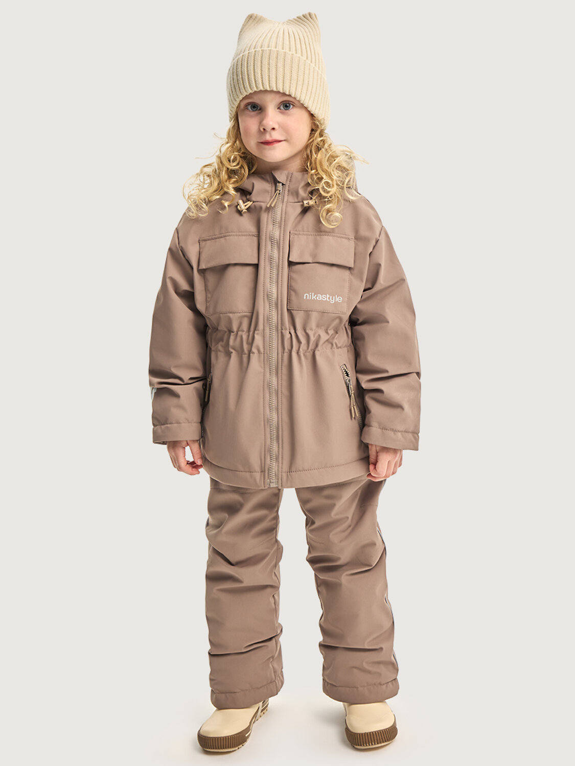 NIKASTYLE Костюм 578328 7м4826 латте