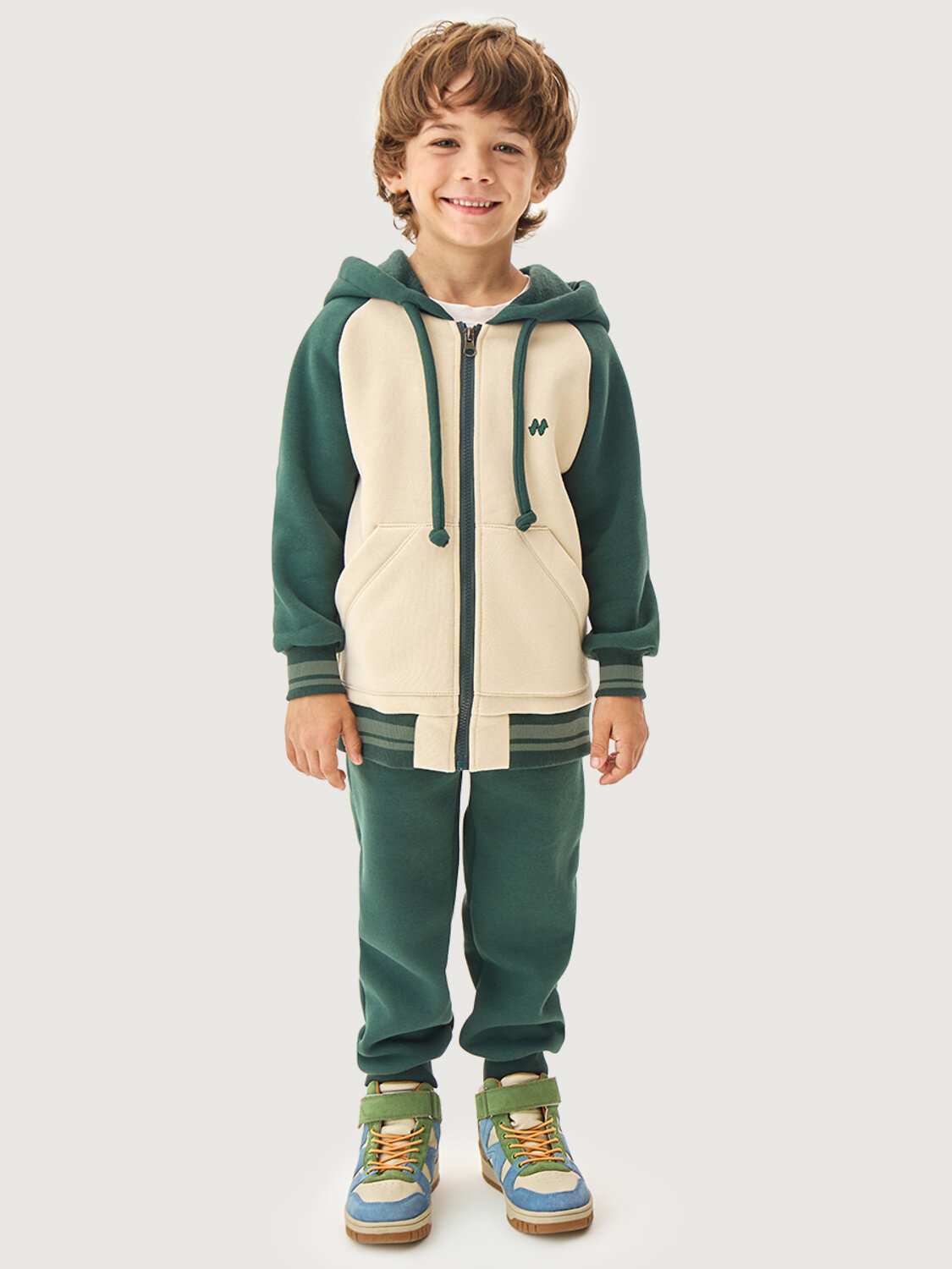 NIKASTYLE Костюм 578342 7т12126 изумруд/беж