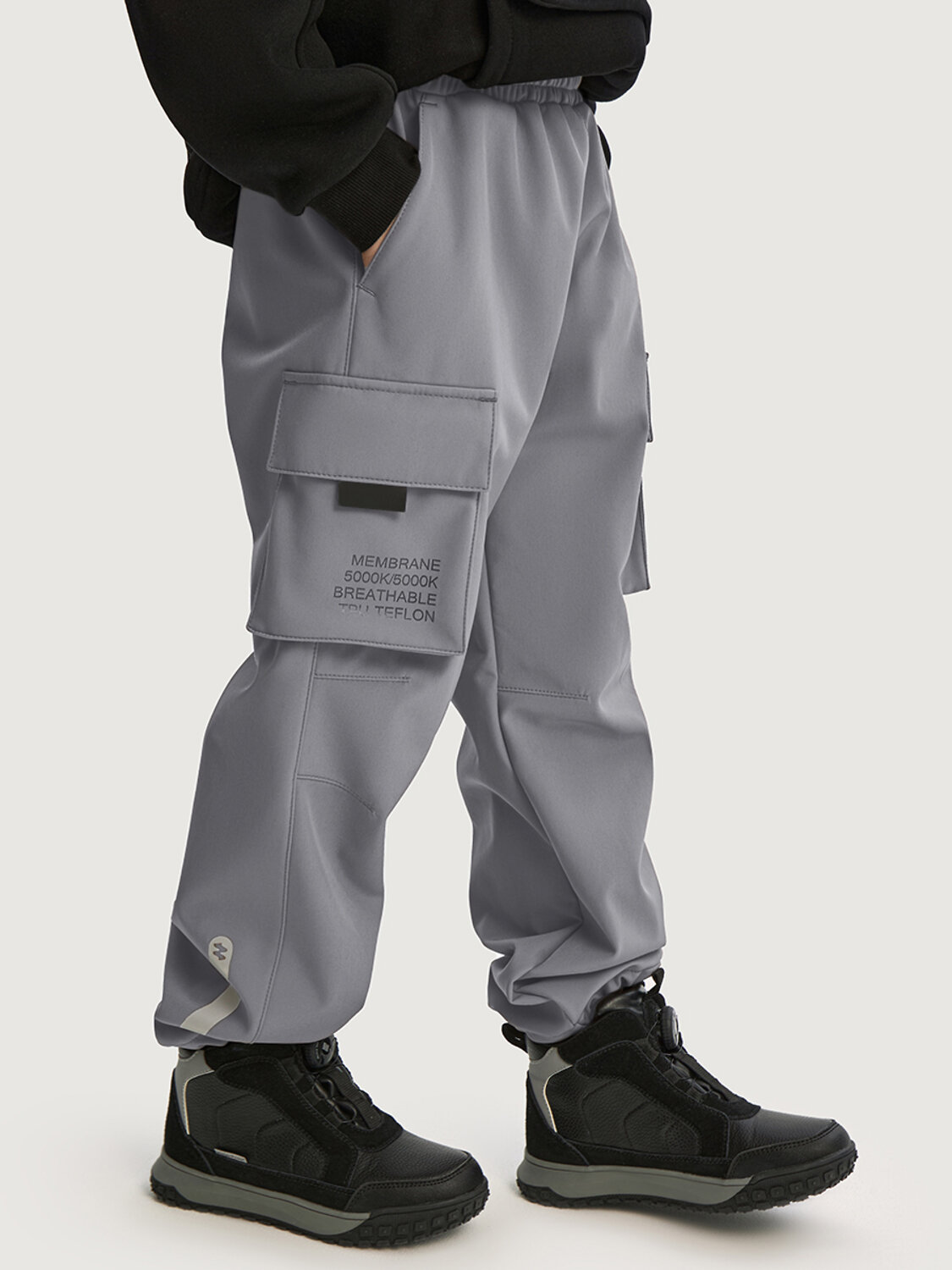 NIKASTYLE Брюки 578363 2л16326 серый