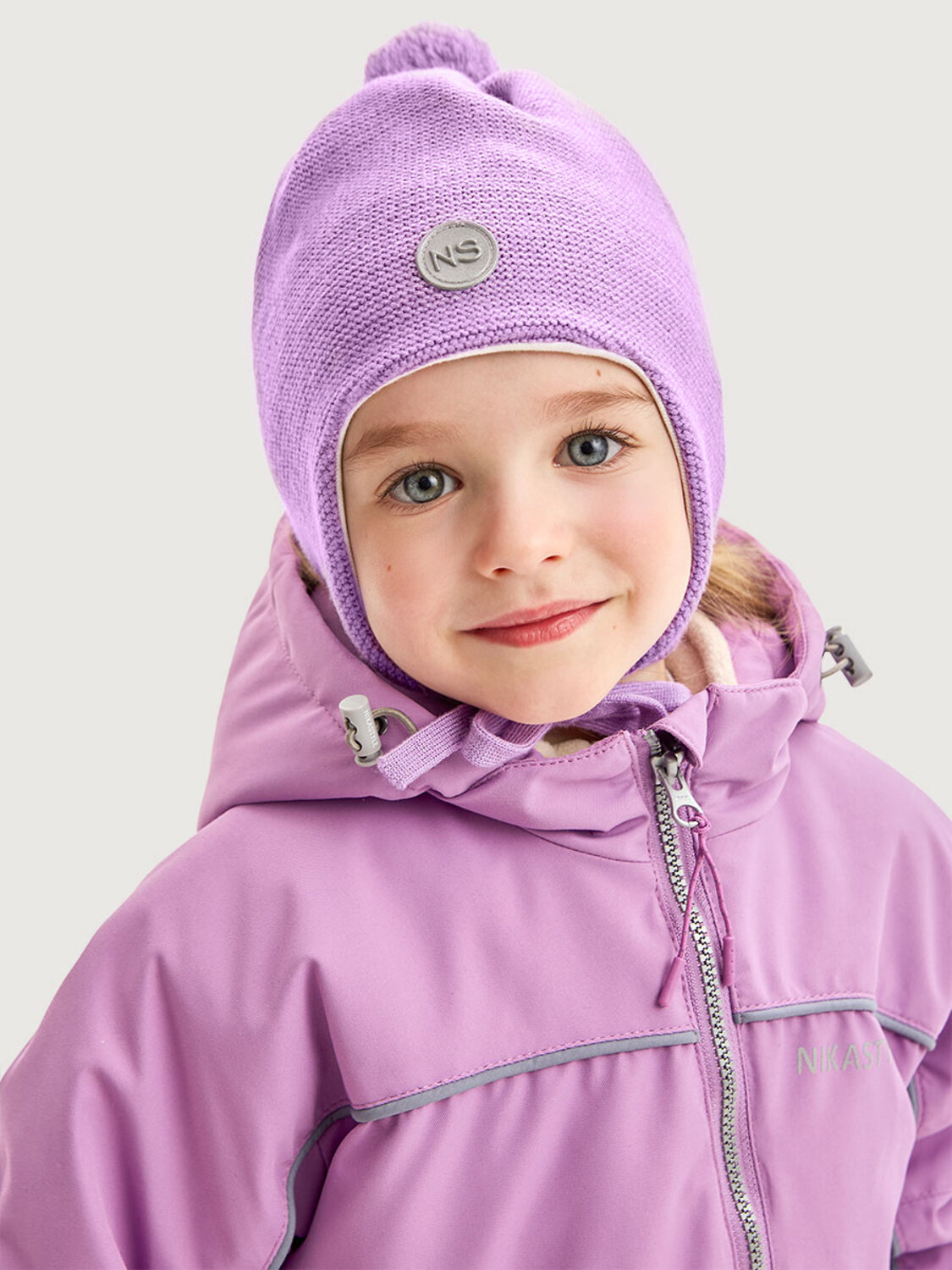 NIKASTYLE Шапка 578366 11м20626 лаванда