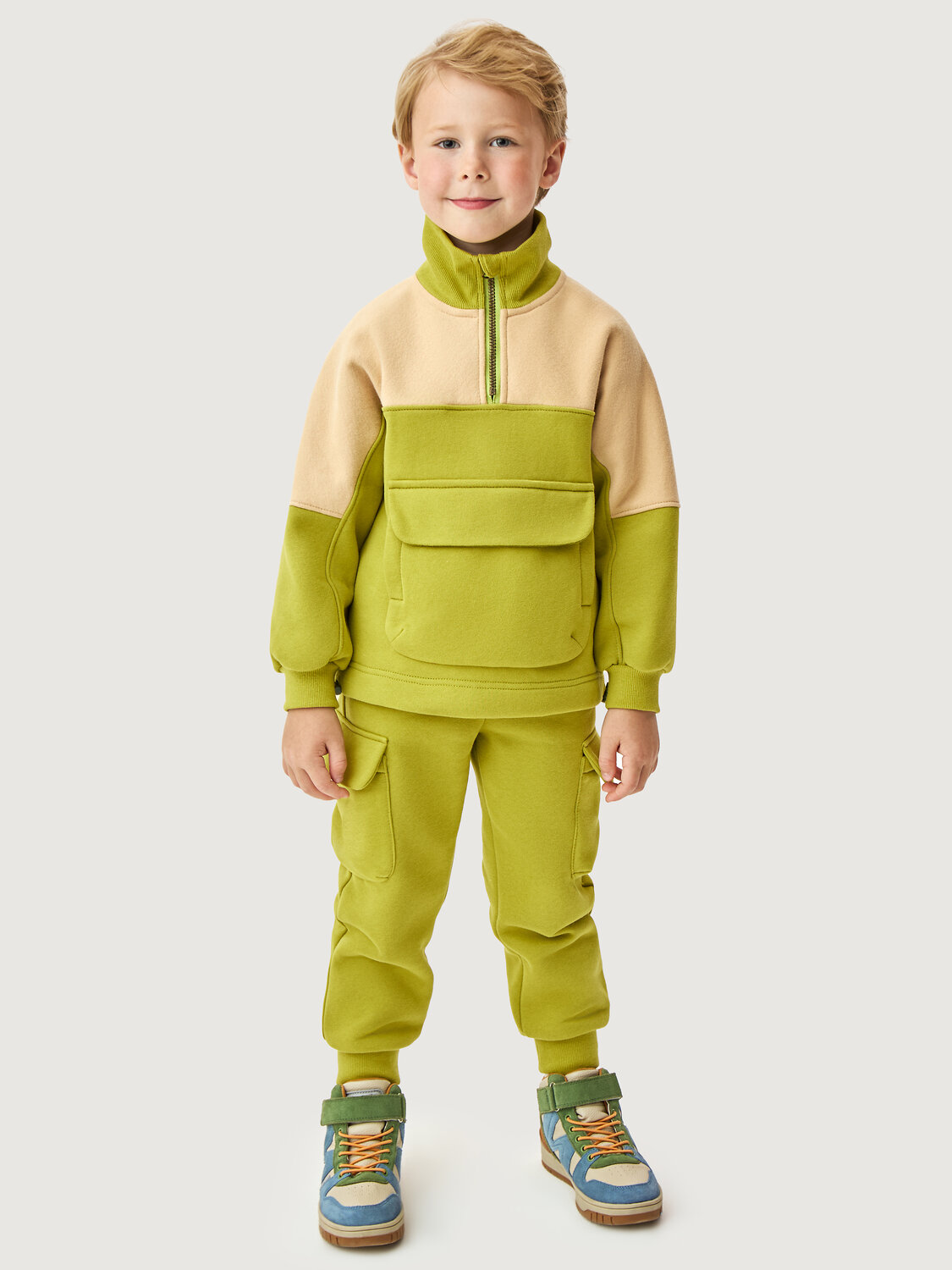 NIKASTYLE Костюм 578371 7т11726 салат/беж