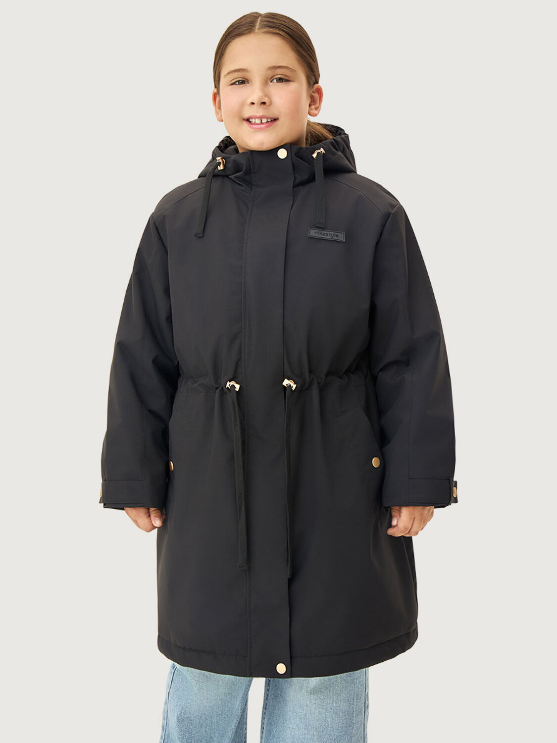 NIKASTYLE Парка 578395 п5м4626 эспрессо