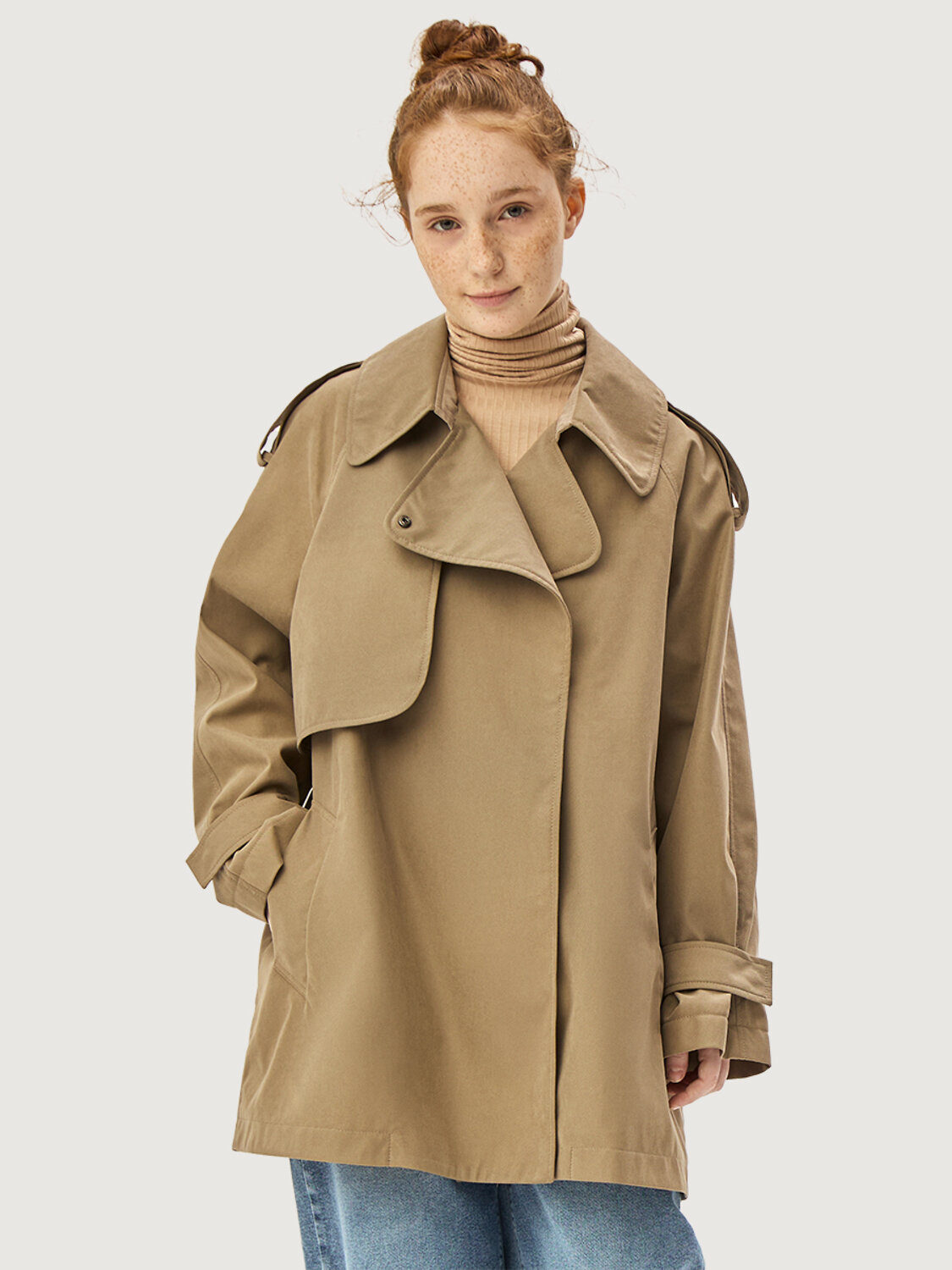 NIKASTYLE Ветровка 578396 4л6226 песок