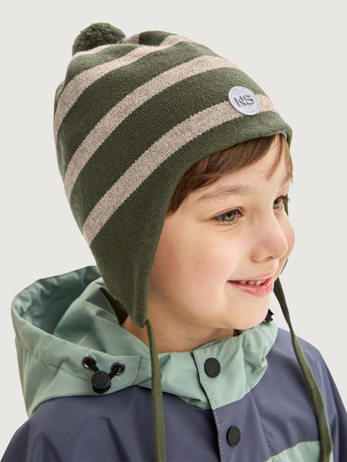 NIKASTYLE Шапка 578398 11м20726 мох/беж