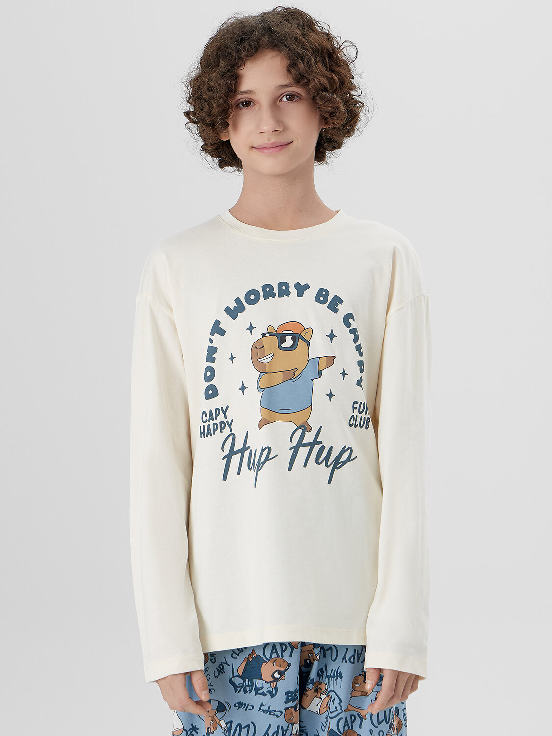 MARK FORMELLE Комплект 578421 563334 молочный +крутые капибары на голубом