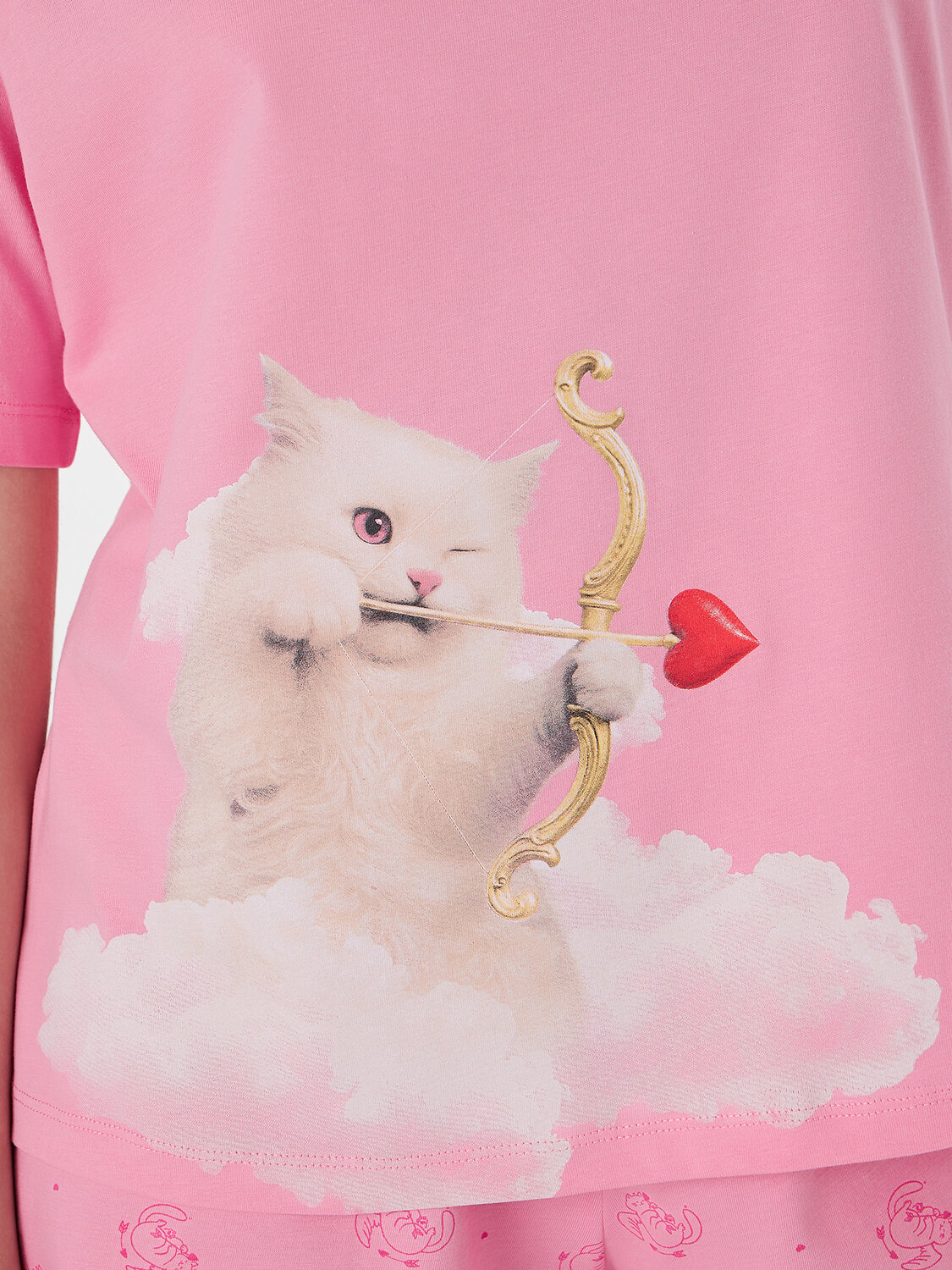 MARK FORMELLE Комплект 578427 592591 розовый +котики на розовом