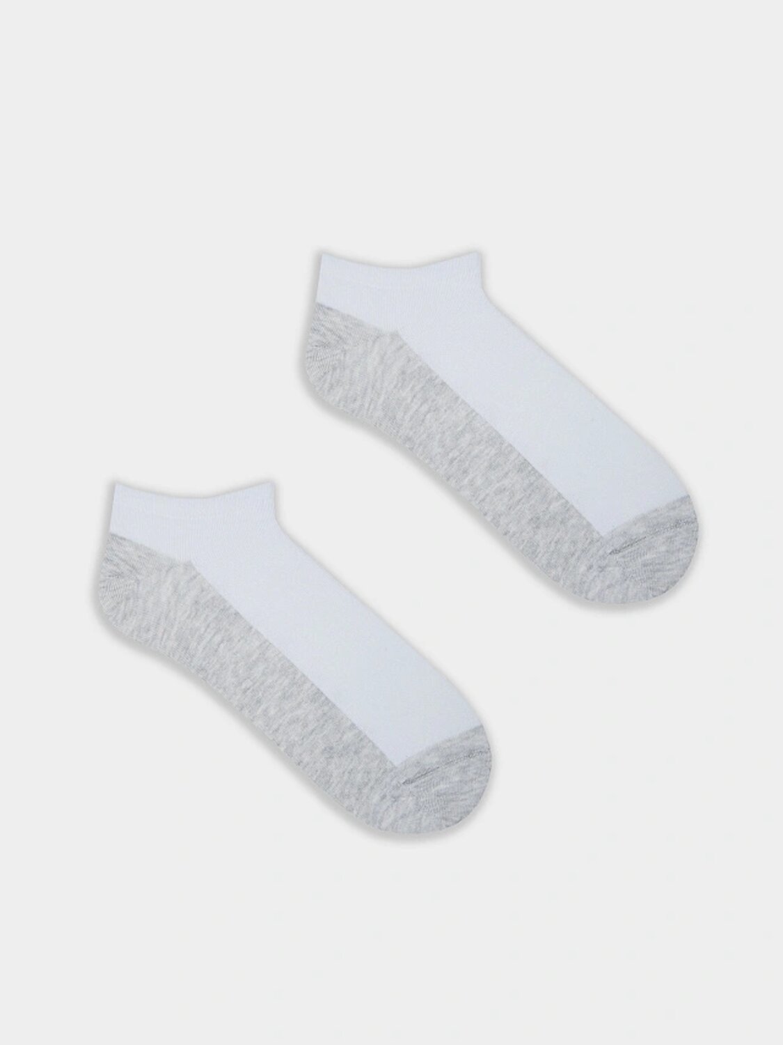 MARK FORMELLE Мужские носки 578457 104K-3091 белый /св.серый меланж