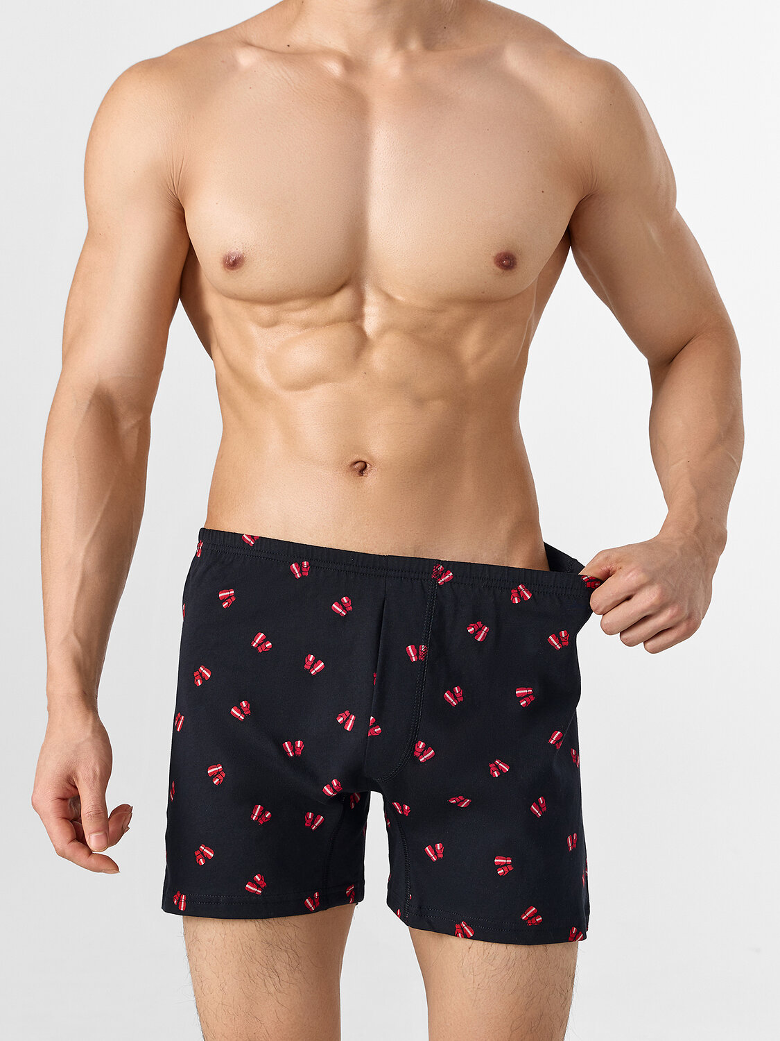 MARK FORMELLE Трусы 578485 411158 боксерские перчатки на черном