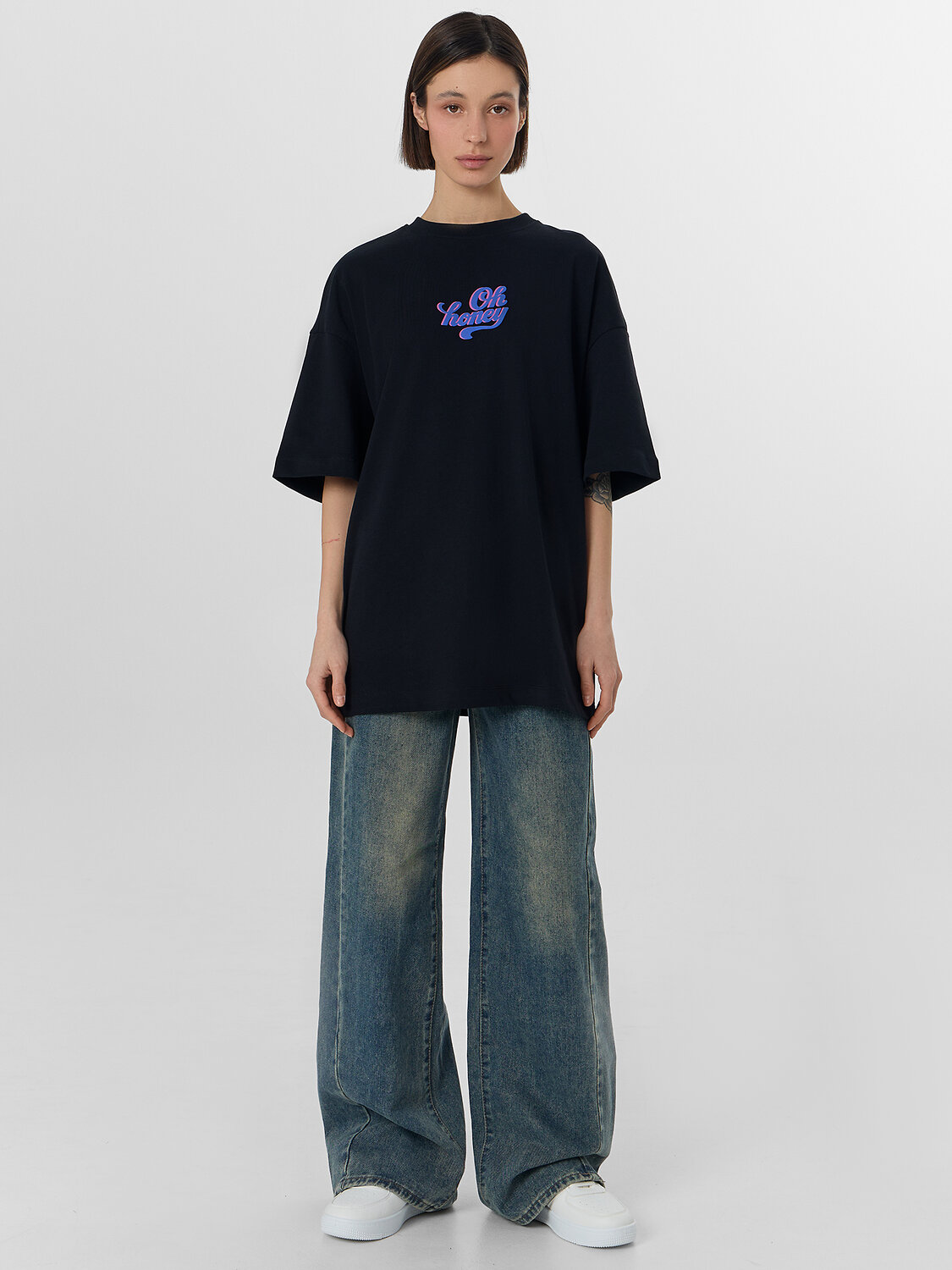 MARK FORMELLE Футболка 578491 112953 черный +печать