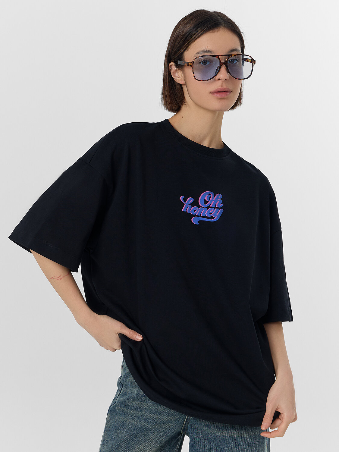 MARK FORMELLE Футболка 578491 112953 черный +печать