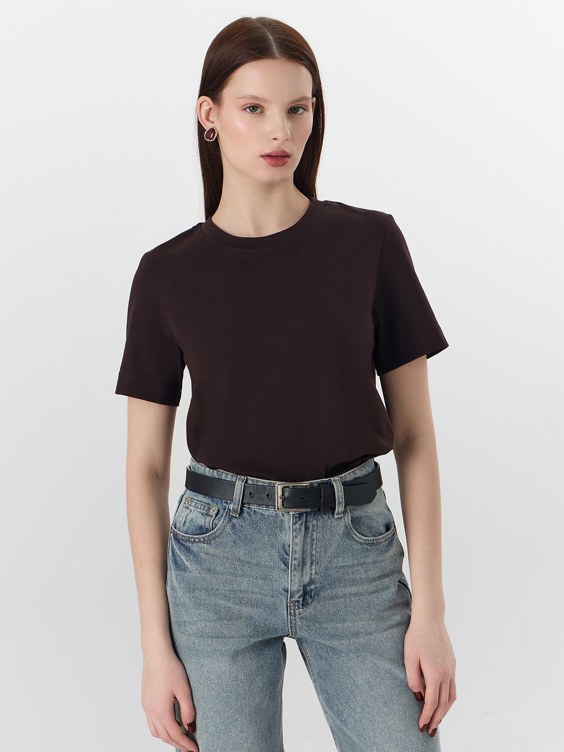 MARK FORMELLE Футболка 578495 112866 горький шоколад