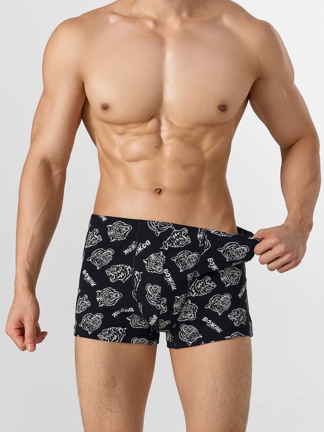 MARK FORMELLE Трусы 578498 411230 тигры на черном