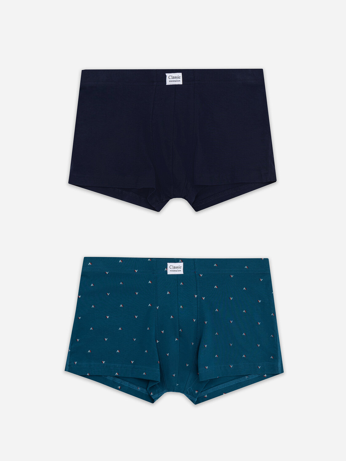 MARK FORMELLE Трусы 578503 411229-2 узор на сине -бирюзовом +гл.синий