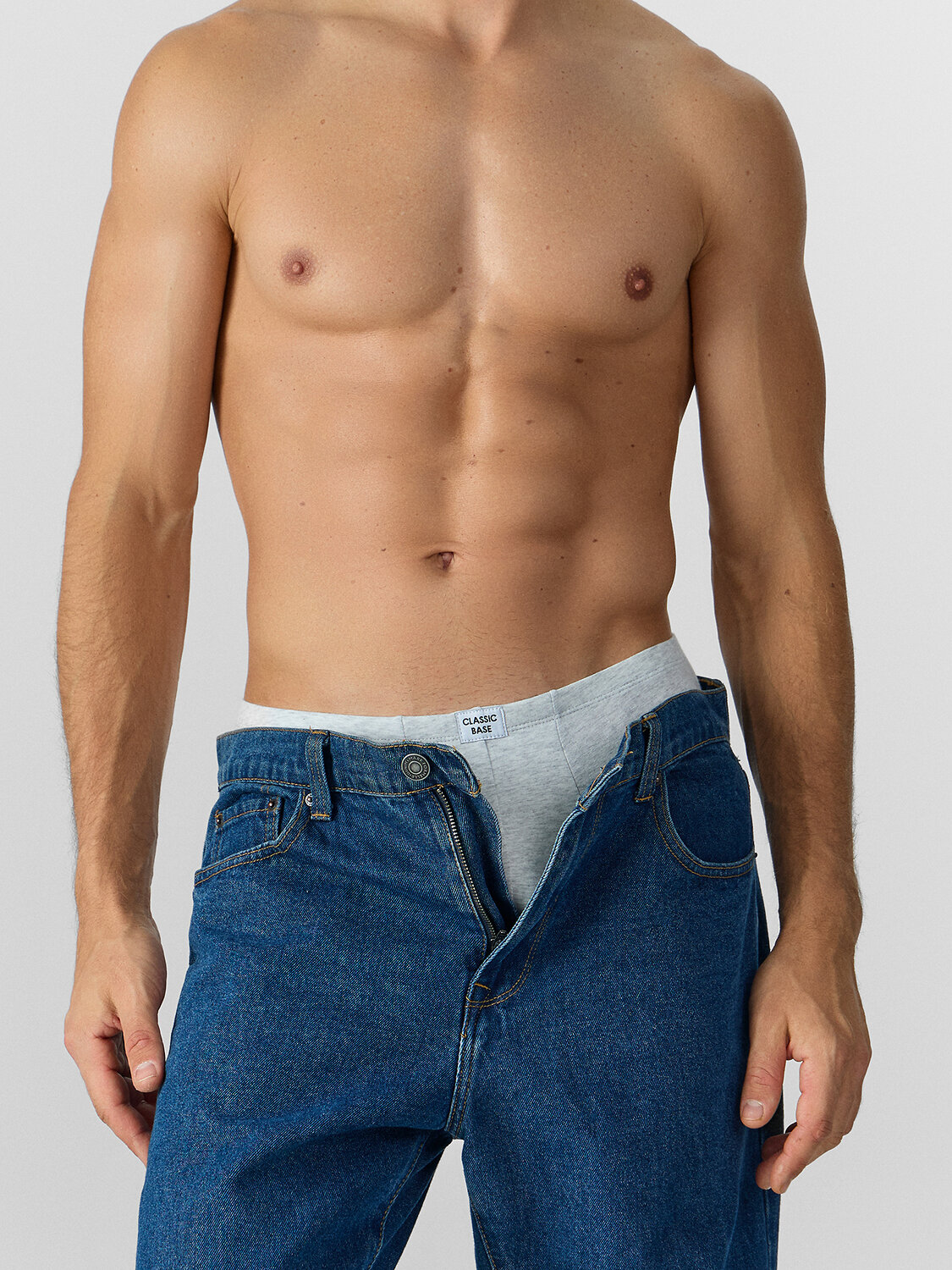 MARK FORMELLE Трусы 578505 411122-3 серый меланж+графит +черный