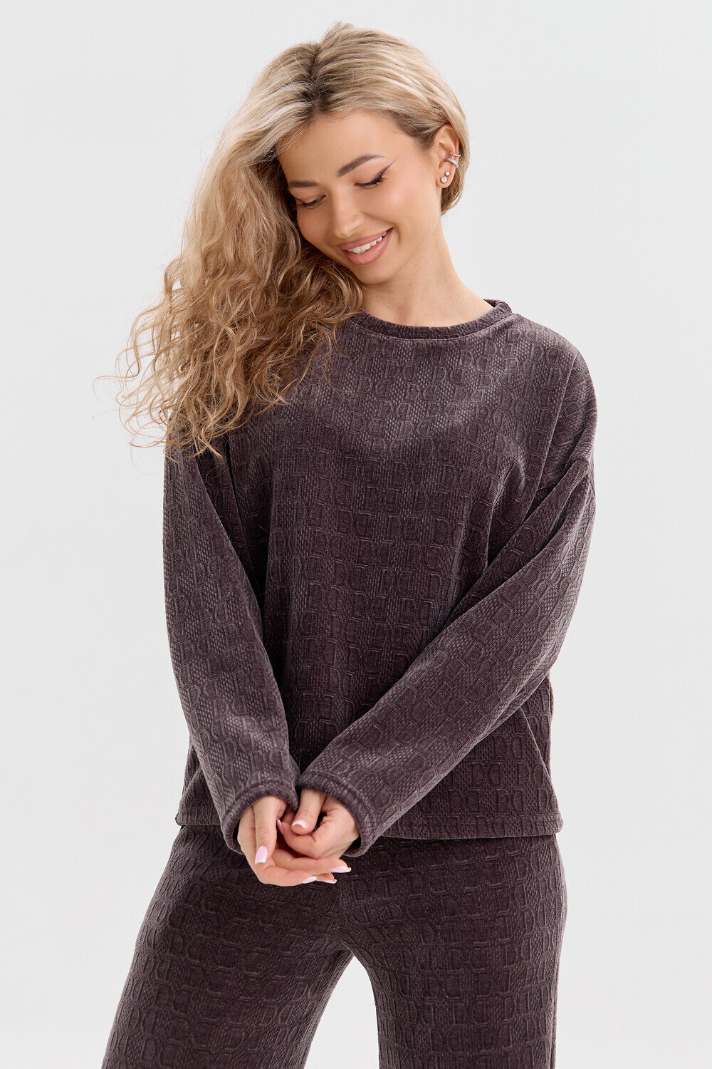 Натали Костюм 578512 37001 серо-коричневый