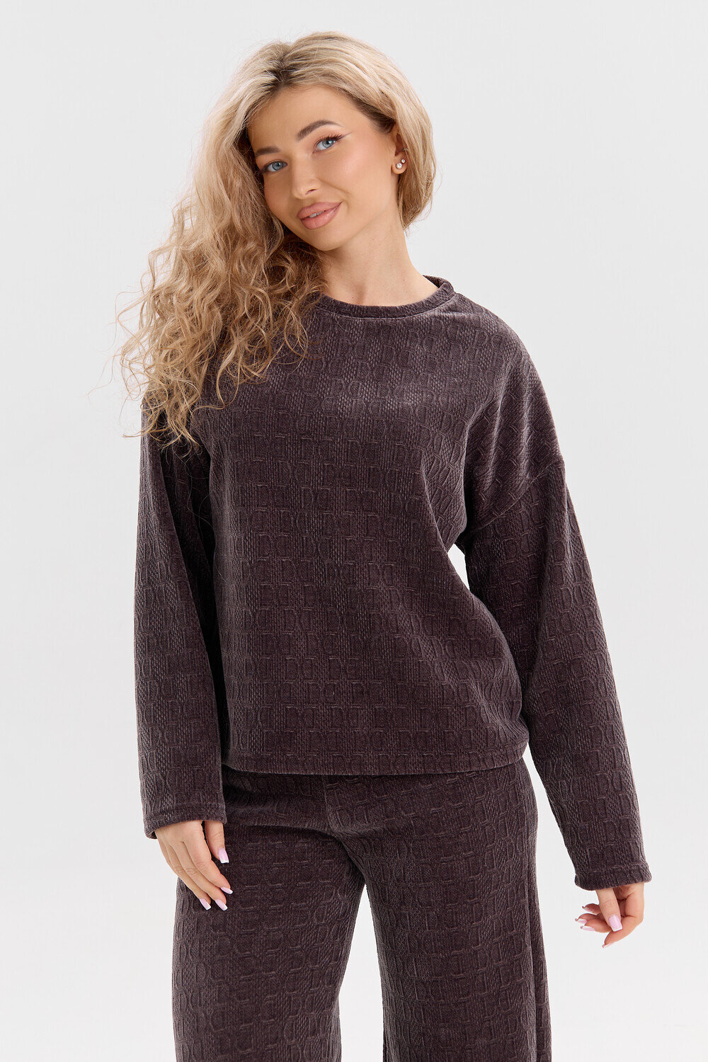 Натали Костюм 578512 37001 серо-коричневый