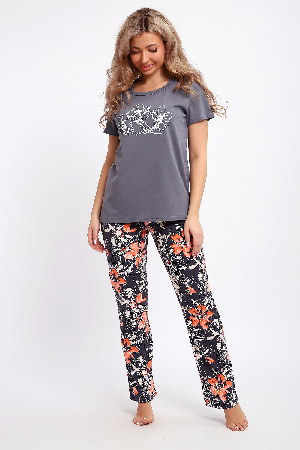 Натали Костюм 578513 51204 серый