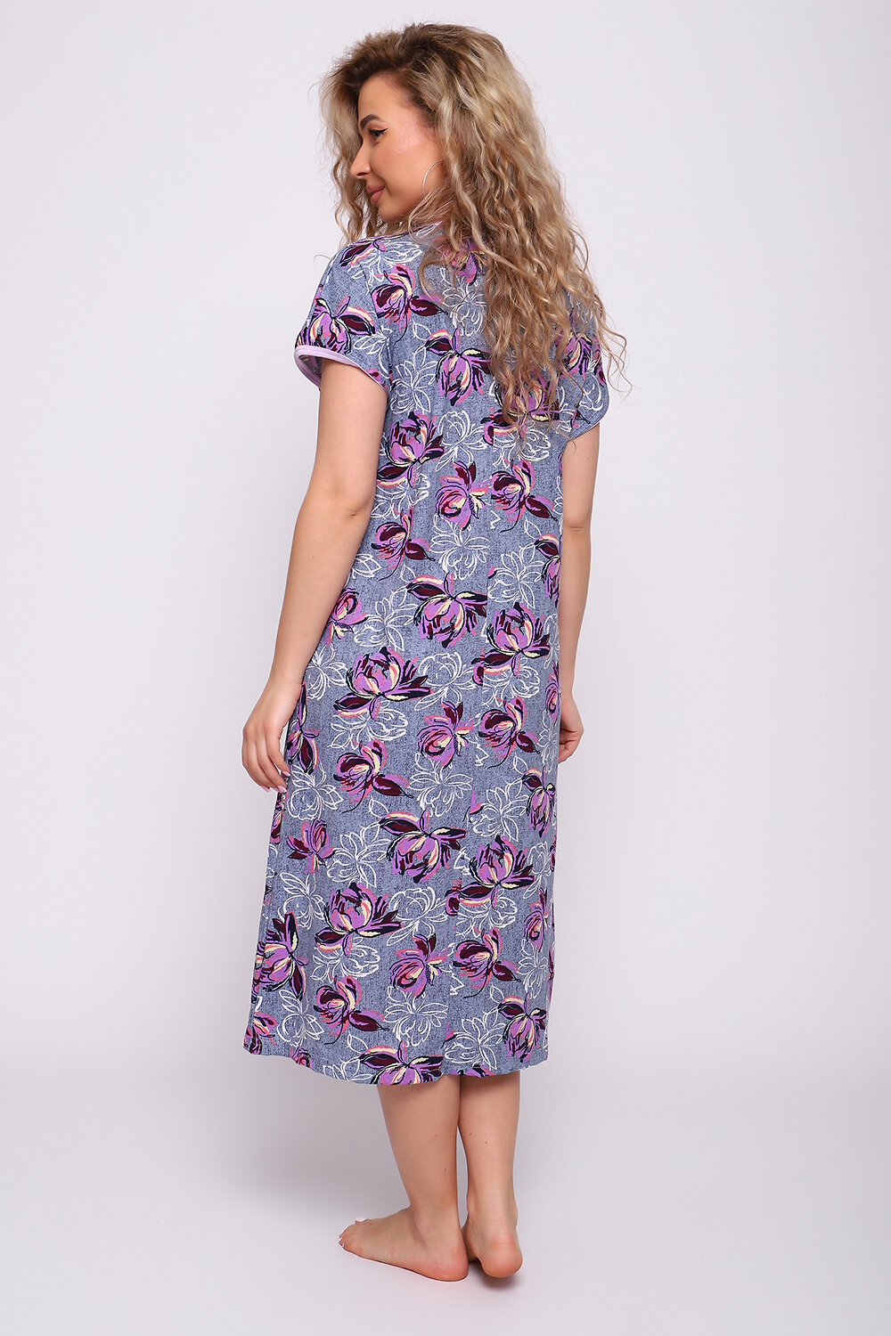 Натали Халат 578517 51194 фиолет