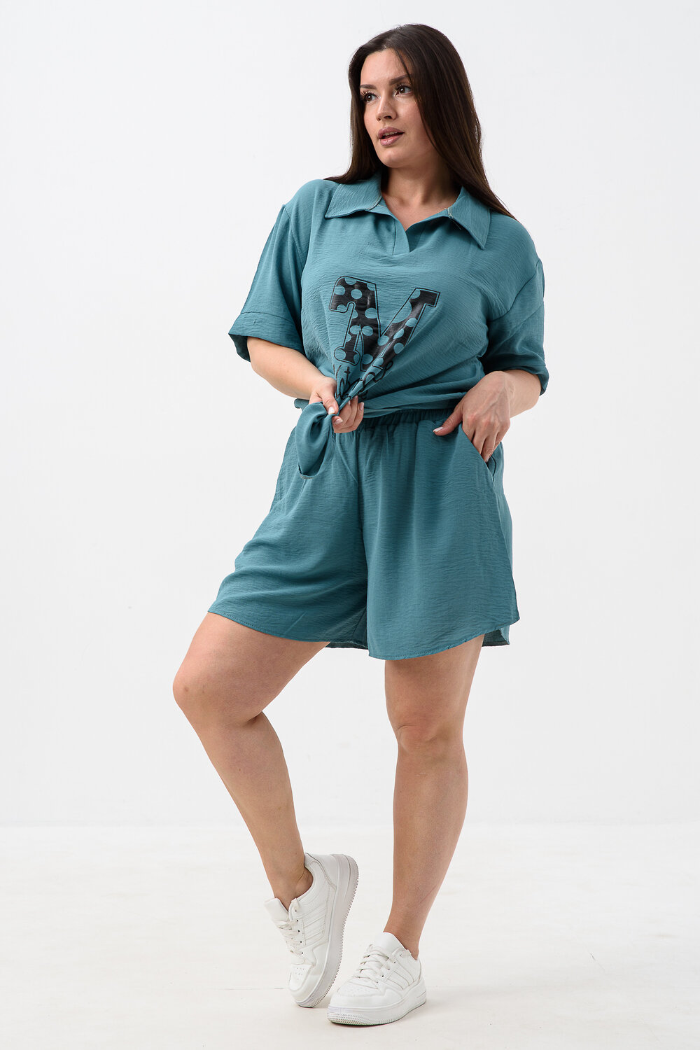 Натали Костюм 578519 52469 изумрудный