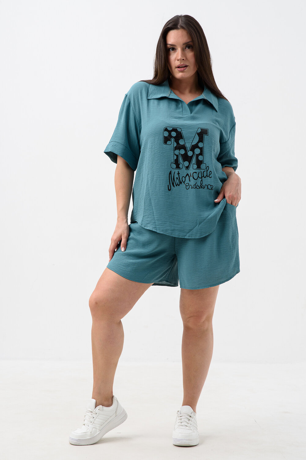 Натали Костюм 578519 52469 изумрудный