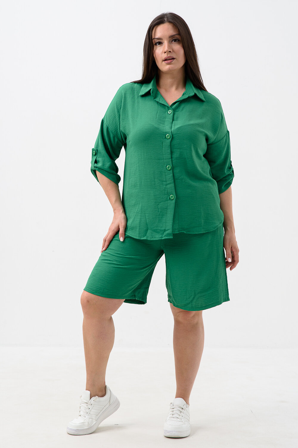 Натали Костюм 578520 52523 зеленый