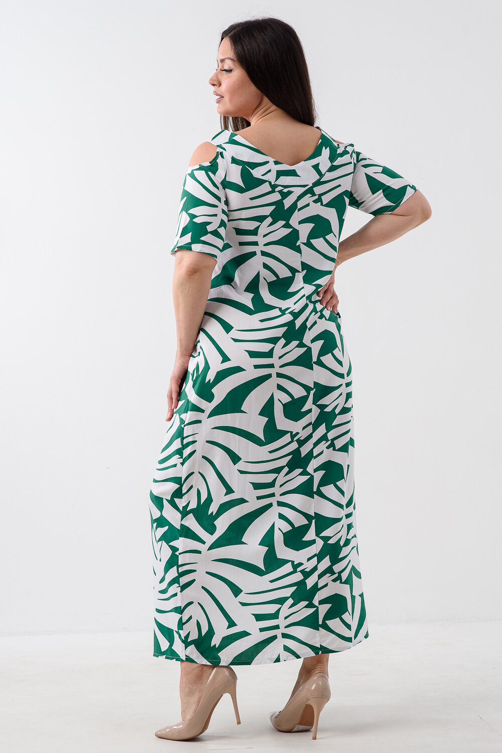 Натали Платье 578525 52682 зеленый