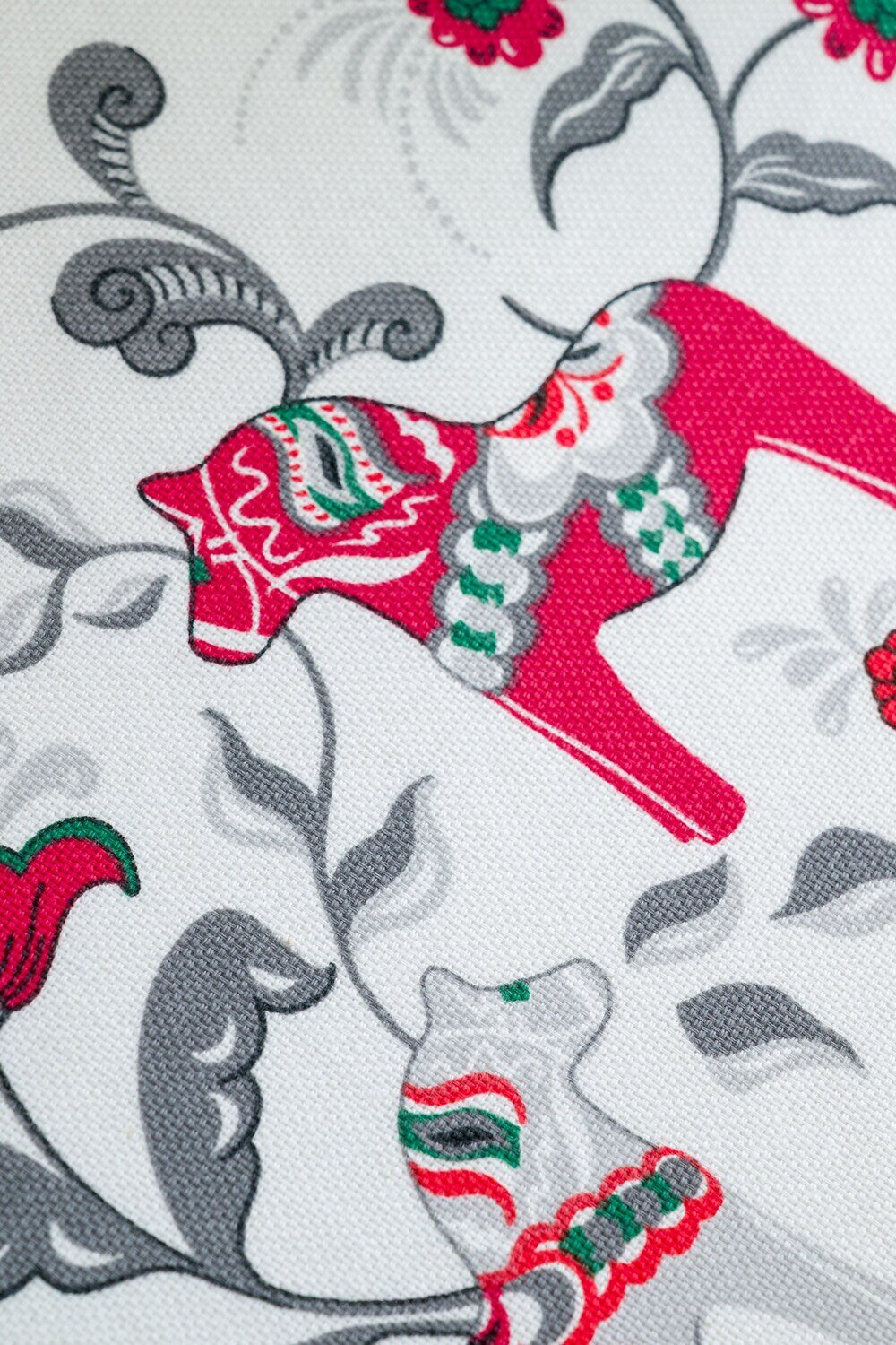 Натали Скатерть 578529 Скатерть Городецкая лошадка белый