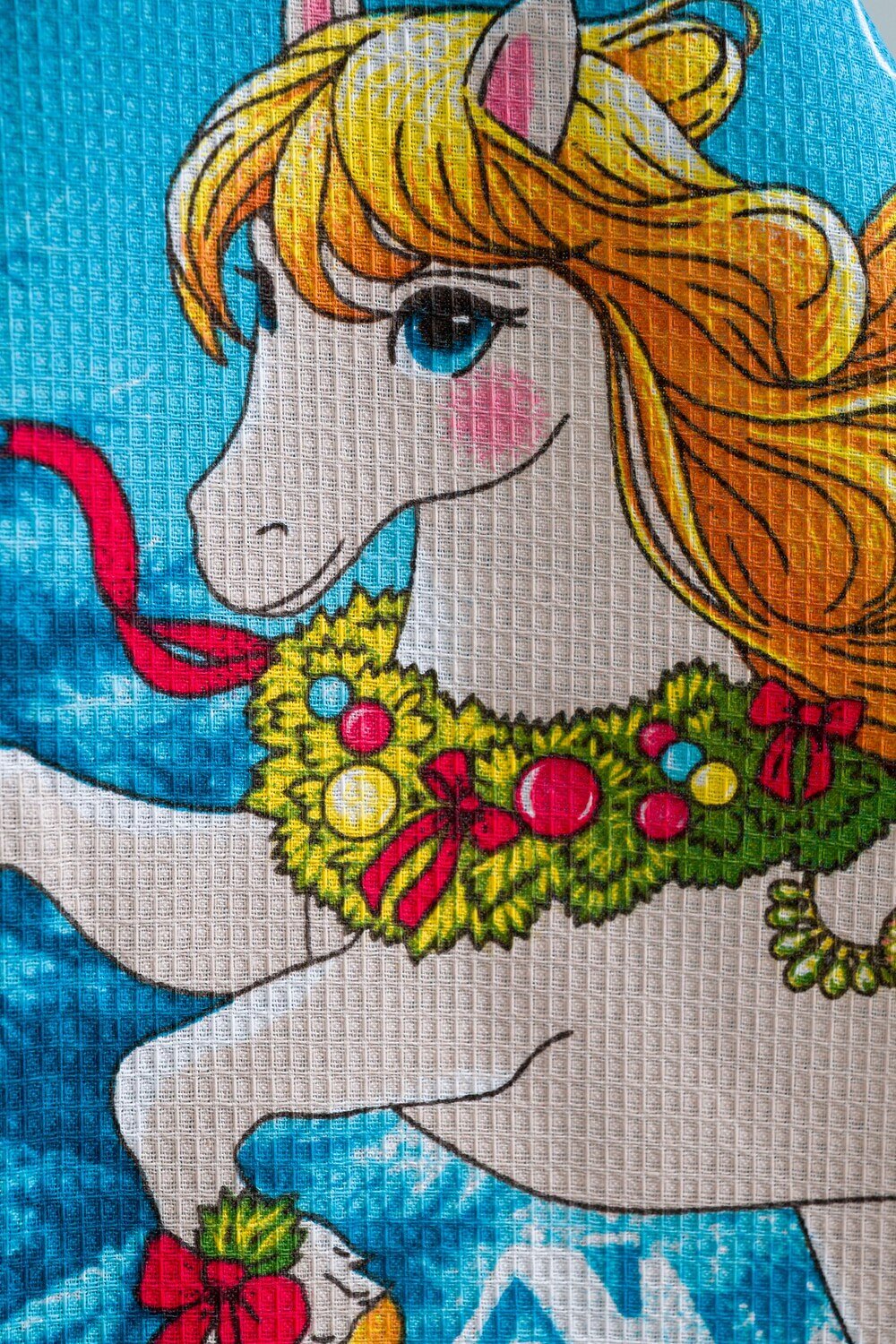 Натали Полотенце 578531 Набор полотенец Символ года Сивка-Бурка голубой