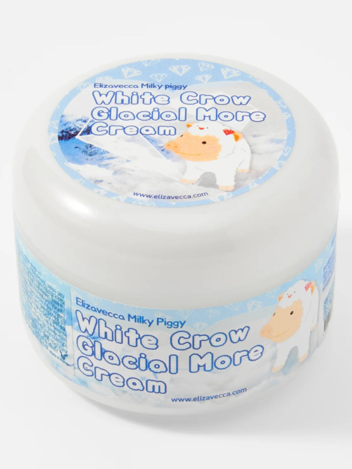Elizavecca Осветляющий крем для лица / White Crow Glacial More Cream, 100 мл 578539 14889 