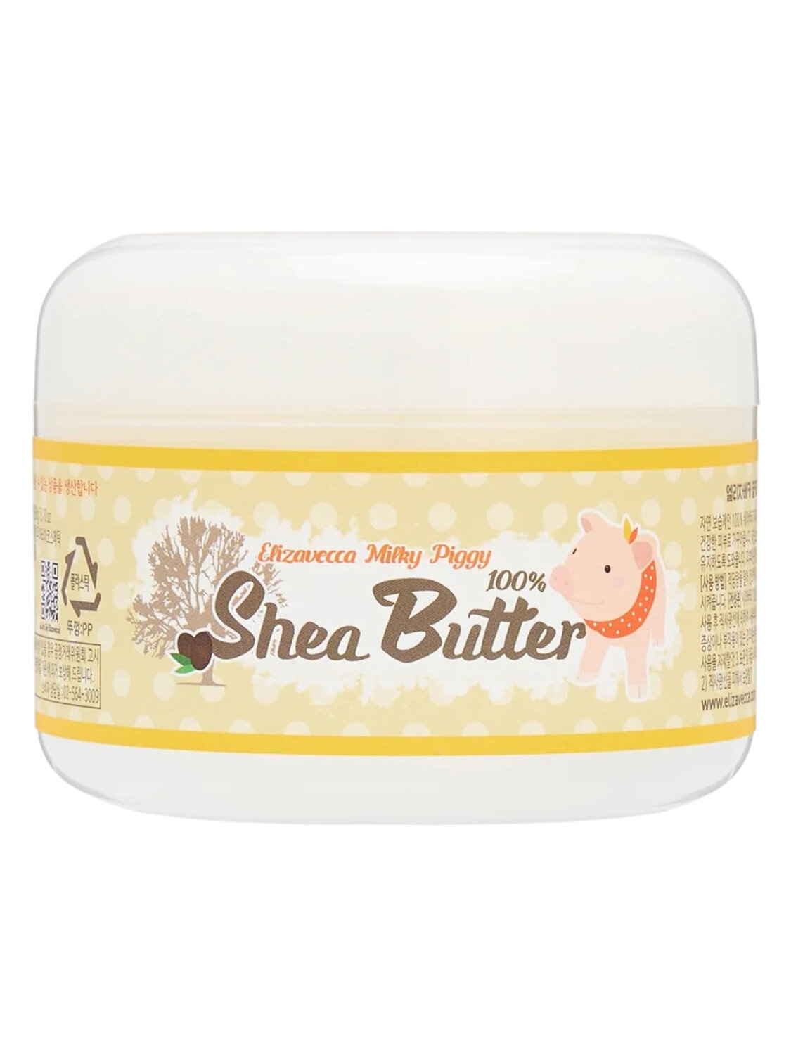 Elizavecca Универсальный крем с маслом ши / Milky Piggy Shea Butter 100%, 100 мл 578545 14882 