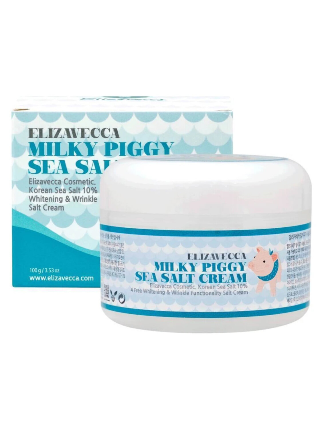 Elizavecca Омолаживающий крем с морской солью / Milky Piggy Sea Salt Cream, 100 мл 578548 14878 