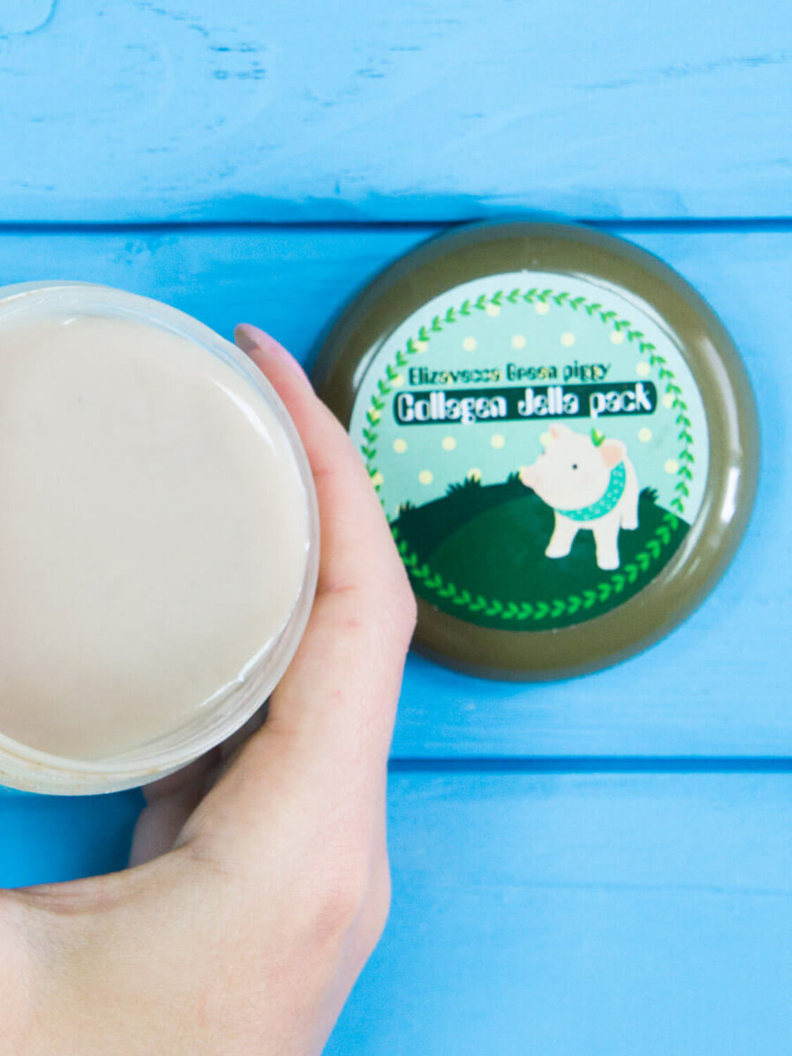 Elizavecca Маска для лица коллагеновая / Green Piggy Collagen Jella Pack, 100 мл 578552 14877 