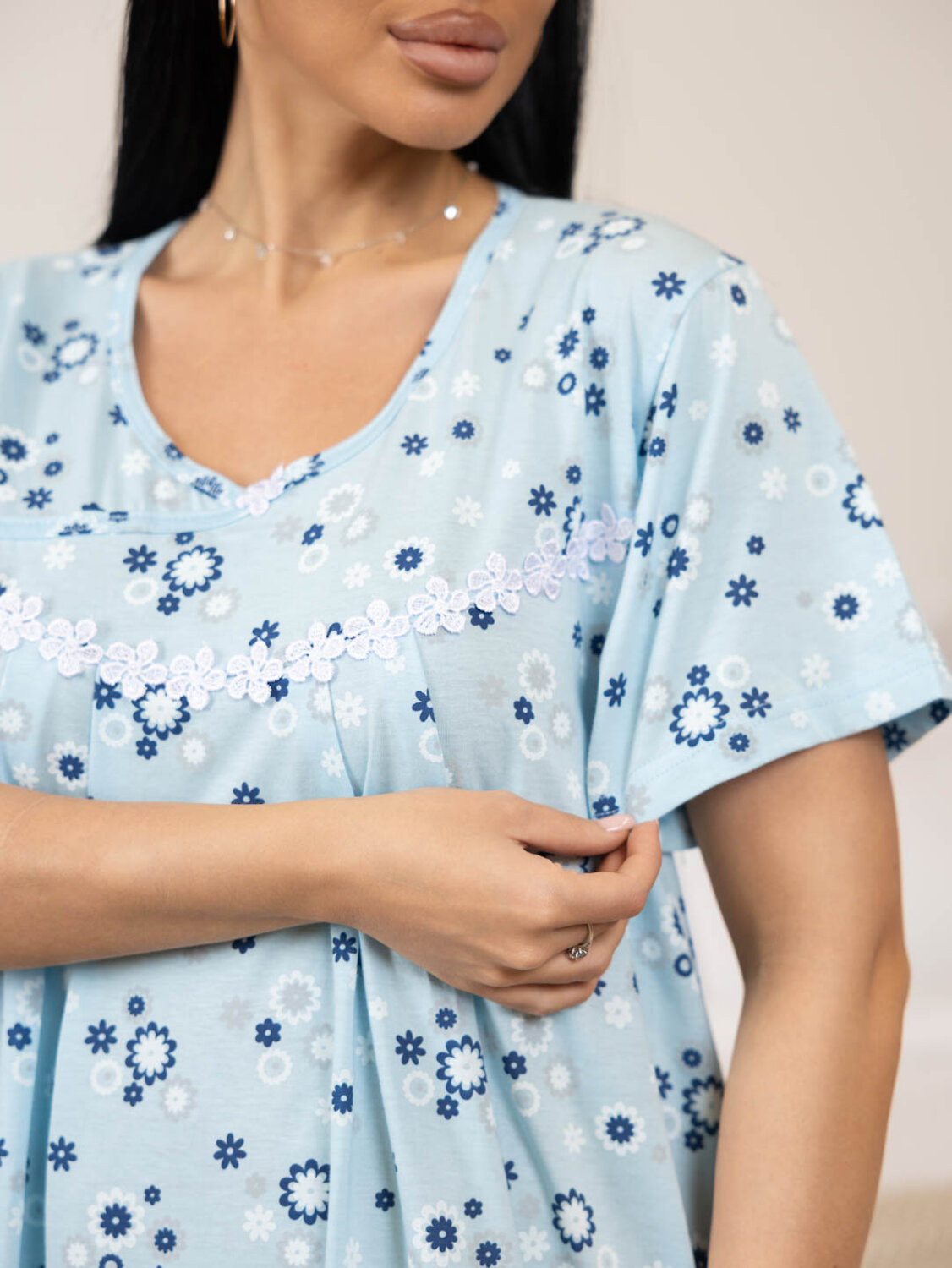 Текс-плюс Сорочка 578558 00-00246381 Голубой