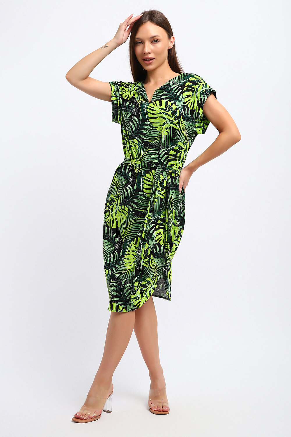 Натали Платье 578578 83804 салатовый