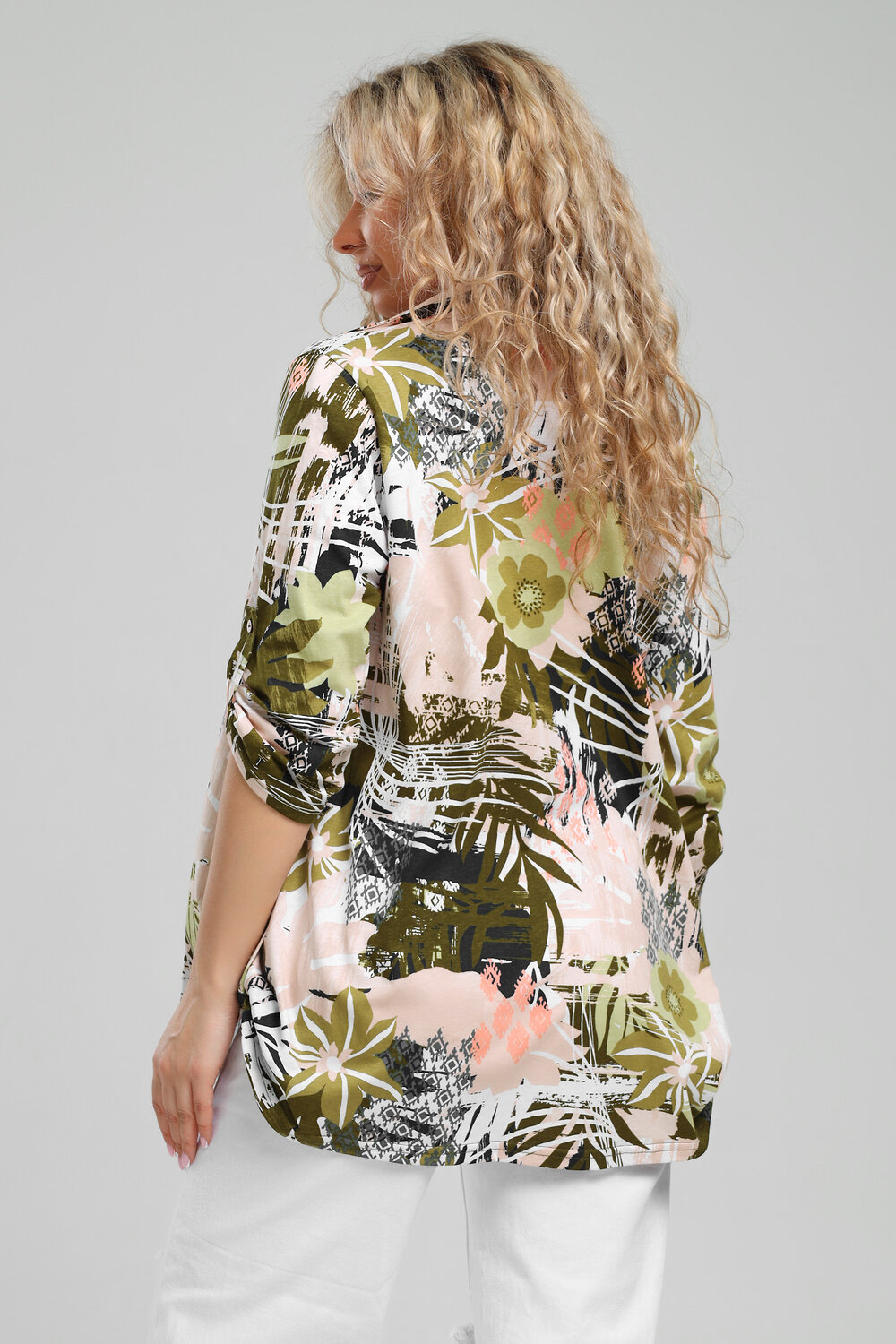 Натали Рубашка 578579 36952 хаки