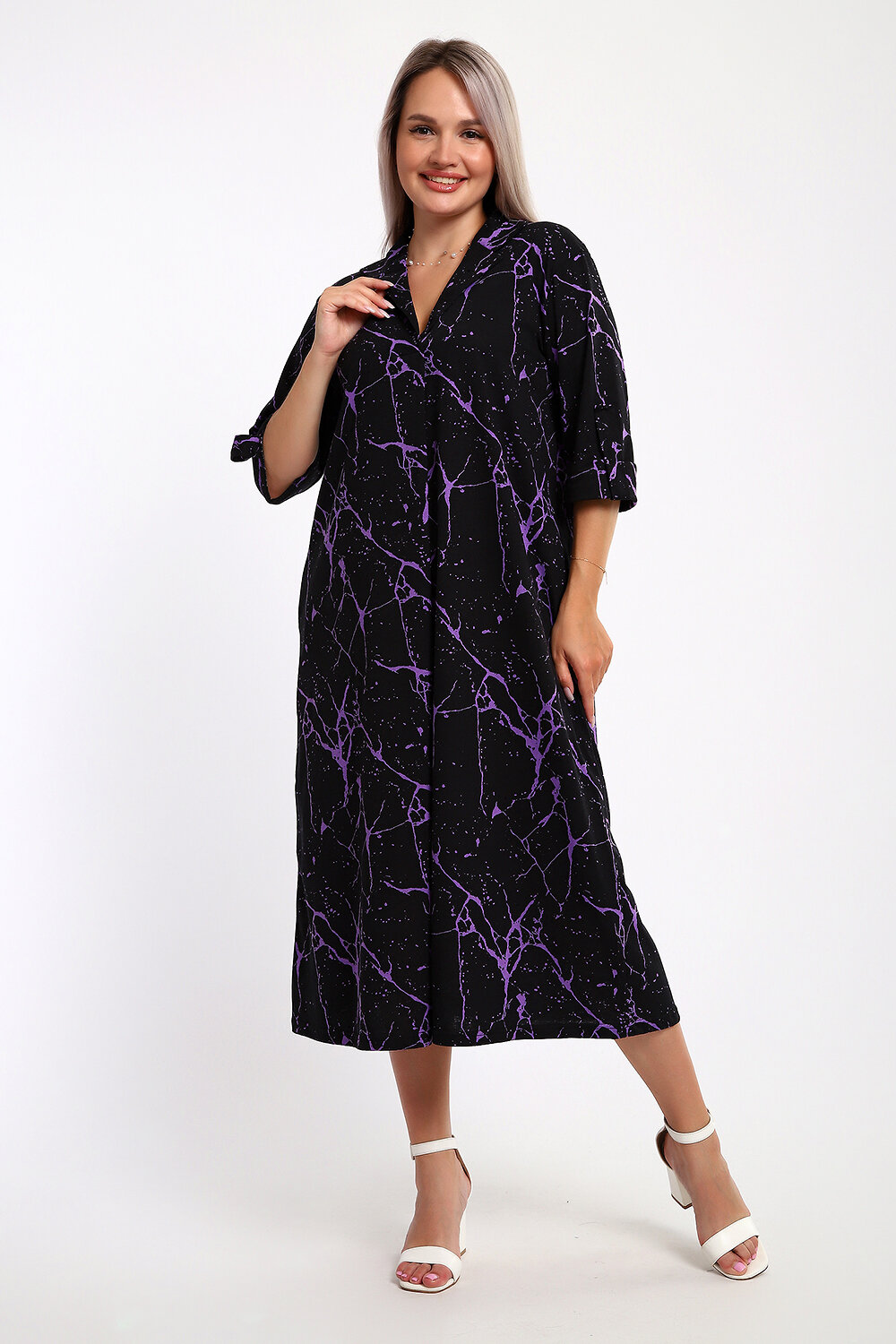 Натали Платье 578586 83803 фиолетовый